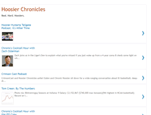 Tablet Screenshot of hoosierchronicles.com
